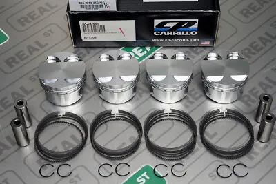 CP Forged Pistons HD Pins For Acura K20A K20A2 K20A3 RSX 86mm Flat Top 9.4:1 • $970.50