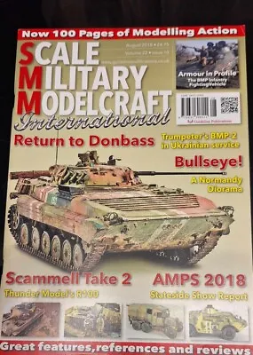 Magazine SCALE MILITARY MODELCRAFT August 2018 Issue 10.( 98 Pages). • £8