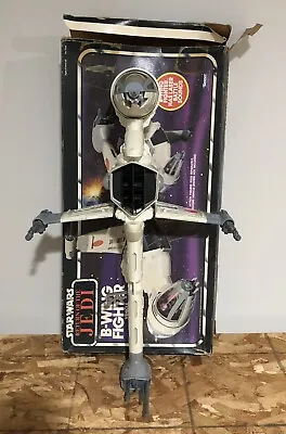 Star Wars ROTJ B-Wing Fighter With Original Box And Instructions 1984 • $180