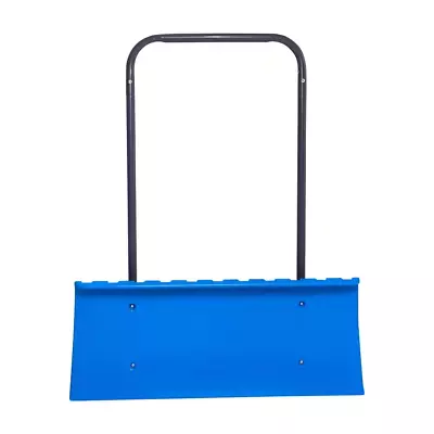 51 In. Steel Handle Hard Plastic Snow Shovel Pusher • $123.39