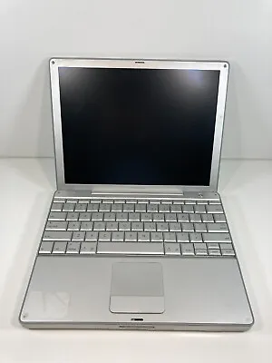 Apple PowerBook G4 A1010 12  867mh 40gb HD 640mb OS X 10.3.9 Tested Works READ • $99.83