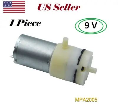 9V DC Small Mini Micro Air Pump Vacuum Pump MP2005 • $8.49