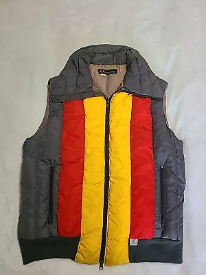 Vintage Obermeyer Down  Puffer Vest Mens X Large Multicolor  • $45