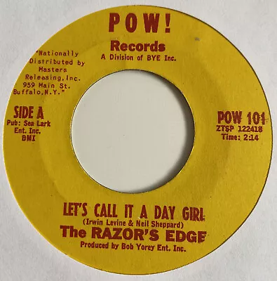 Razors Edge 45 Let's Call It A Day Girl / Avril NEW Unplayed • $4.99