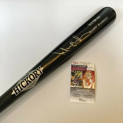 Manny Ramirez Signed Old Hickory Game Model Baseball Bat With JSA COA • $599