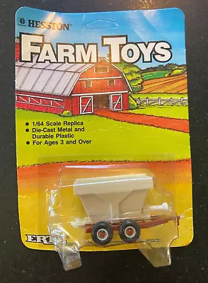 ERTL Hesston Spreader 1/64 VINTAGE FARM TOY Diecast 1986 • $12.99