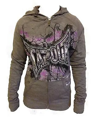 Bnwt Tapout Womens Grey Thunderstorm Mma Hoodie S M L Xl Ufc • $49.95
