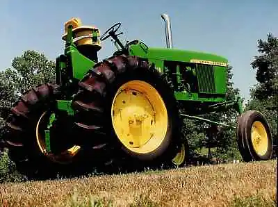 John Deere Model 4020 Hi-Crop Tractor Poster Print 9 X 12  • $10.99