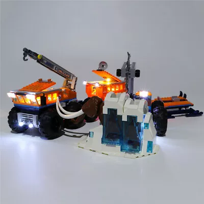 LED Light Kit For 60195 LEGOs City Arctic Mobile Exploration Base Lighting Set • $38.78