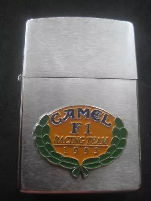 Cigarette Lighter Zippo (E - XIII) . Camel F1 Racing Team 1993 • $109.16