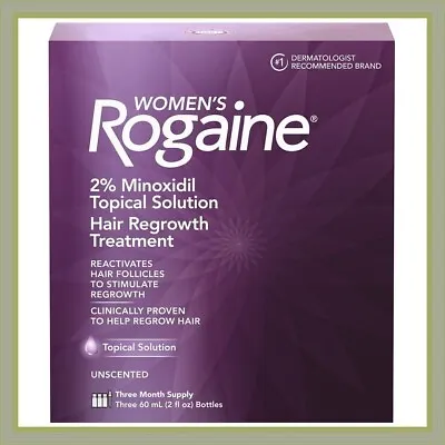 Rogaine Topical Solution Hair Regrowth Treatment-Womenpls Read • $12