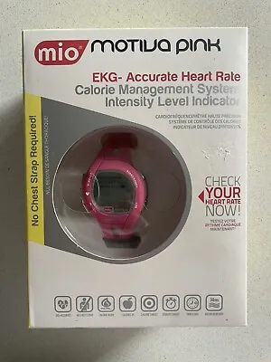 Mio Pink Motiva ECG Accurate Strapless Heart Rate Watch Calorie Management Syste • $35.40