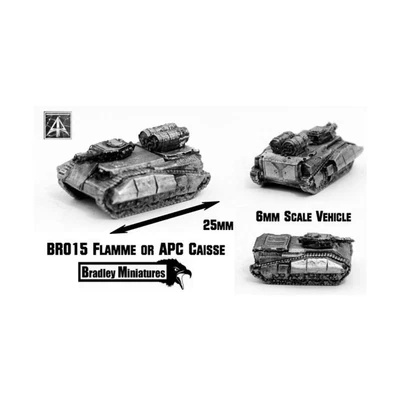 £15.68 • Buy Alternative Armies Sci-Fi Mini 6mm Flame APC Caisse Pack New