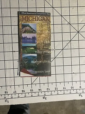 Road Map Michigan State Series USA 2003 Collectible Folding Paper Travel B237 • $7