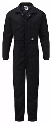 Castle 377 Navy Blue Thermal Quilted Lined Padded Boilersuit Coverall S-XXL • £27.95