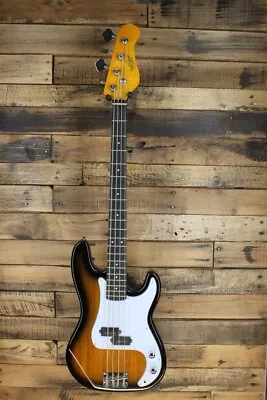 Oscar Schmidt OSB-400C 4-String Electric Bass Guitar - Vintage Sunburst #R4121 • $149.95