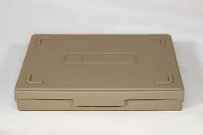 HEAVY DUTY Microscope Slide Box - 100 Slide Capacity - Heathrow Scientific Beige • $10