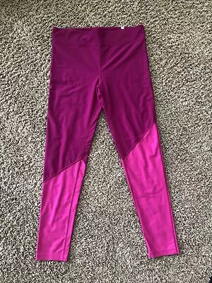 Summersalt Womens Pink High Waisted Sustainable Eco Athletic Leggings Sz M • $12.79