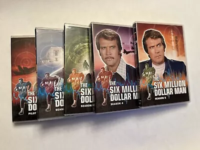 The Six Million Dollar Man: Pilot TV Movies And Season 1 (DVD 1974) • $40