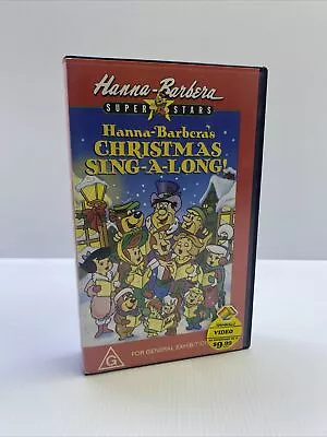 Hanna Barbera 's ~ Christmas Sing - A - Long! ~ Rare Vhs Video ~ 1989 • $10