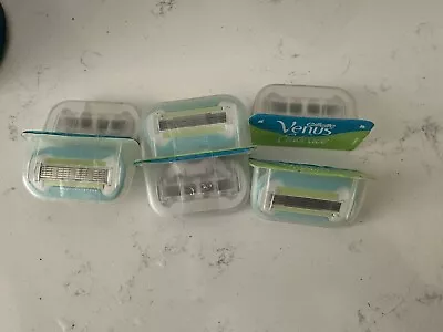 6 Gillette Venus Embrace Razor Refill Cartridges Brand New Sealed • $10