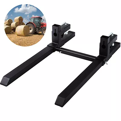 $239.90 • Buy VEVOR Pallet Forks 900 Kg Fork Extension Front End Bucket Loader Tractor Bobcat