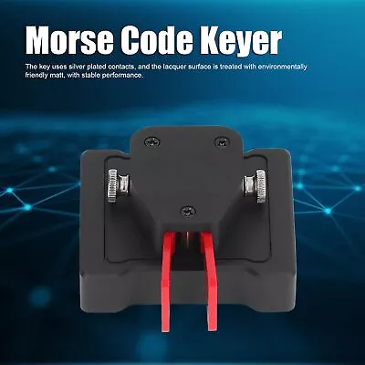 CW Morse Code Keys Iambic Double Paddle Morse Code Key UNI 730A Automatic Pa GAW • $49.20