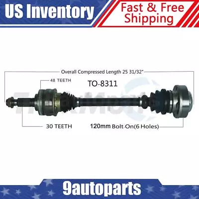 Rear Left Driver Side CV Axle Shaft For 1993-1998 Toyota Supra • $123.77