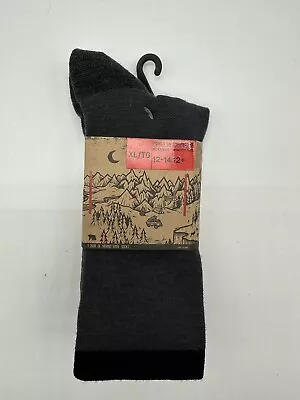 New One Pair Mountain Standard Colorado Merino Wool Crew Socks Size Xlarge • $7.99