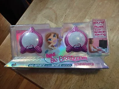 New Rare Bratz Computer Games Music Speakers Be-BRATZ.com MGA Vintage NIP • $25