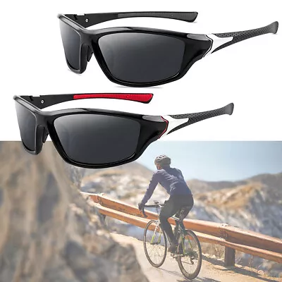 Sunglasses Polarized UV400 Glasses Sports Driving Fishing Cycling Eyewear Men • $9.59