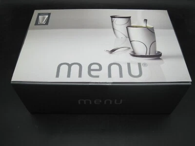 £61.41 • Buy Menu 2 Thermal Cups Thermal Cups Espresso Cups + 2 Spoons New Original Packaging