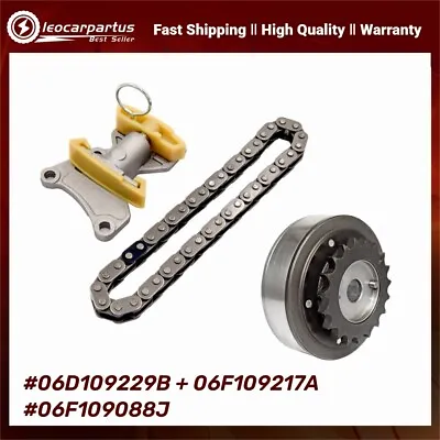 Camshaft Timing Chain Tensioner Adjuster Unit Kit Fits Audi Volkswagen A3 A4 BPY • $72.11