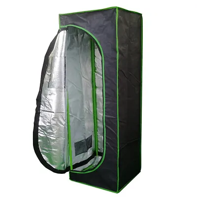 £34.90 • Buy 40X40X140 600D Premium Indoor Grow Tent Hydroponics Bud Dark Room Silver Mylar