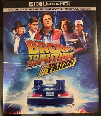 Back To The Future: Ultimate Trilogy 1 2 3 (4k Ultra HD And Blu-ray Set) Lot • $26.95