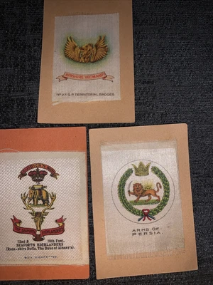 £1.69 • Buy 3X Cigarette Silk Grenadier Guards BDV Cigarette Stuck On To Backing Card