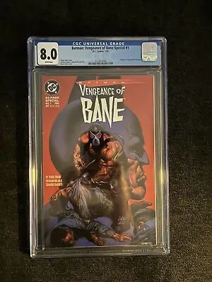 Batman Vengeance Of Bane #1 1st Printing CGC 8.0 (1993) 1st App & Cover Of Bane • $54.99
