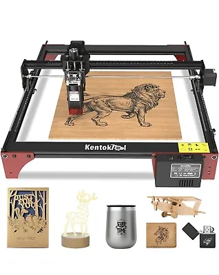 Laser Engraving Machine 50 W CNC Laser Engraver 400 X 400 Mm High Power Laser  • £340