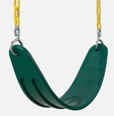 $29.99 • Buy Playsets 04-0039-G/Y Extreme-Duty Swing Belt W/Coated Chain Green Replacement