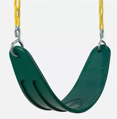 $23.99 • Buy Playsets 04-0039-G/Y Extreme-Duty Swing Belt W/Coated Chain Green Replacement
