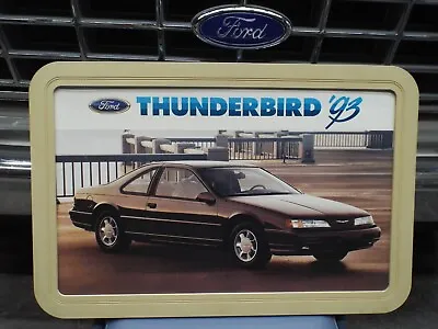 Framed Dealership Showroom Sign/Promotional Poster 1993 Ford Thunderbird Dealer • $399.99