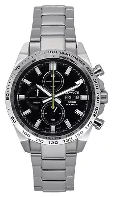 Casio Edifice Black Dial Chronograph Quartz 100M Men's Watch EFR-574D-1A • $205.39