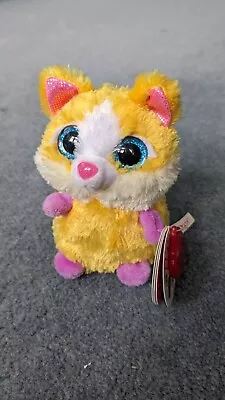 Keel Toys Mini Motsu Sunshine Yellow Cat Plush - New With Tags • £4