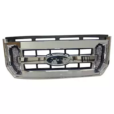 For 2015-2017 Ford F-150 Front Bumper Chrome Grille Grill Assembly FL3Z-8200-DA  • $307.78