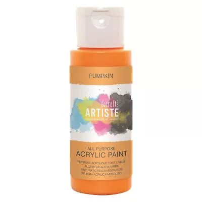 Docraft Artiste Craft Acrylic Paint Bottles 88 Colours.  Matt Metallic Or Pearl • £4.15