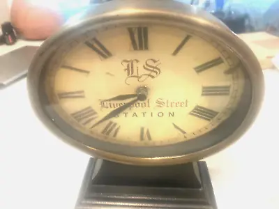 Vintage Liverpool Street Station Desk Clock • $18.95