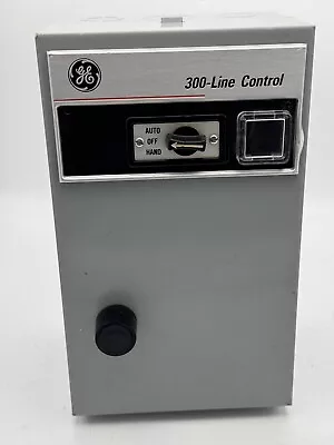 GE 300 Line Control Magnetic Motor Starter CR306J1 FLA NEMA0 18A 15D21G002 • $129.99