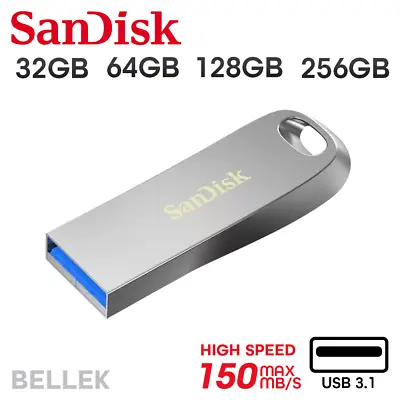 £12.99 • Buy SanDisk Ultra Luxe USB 3.0 32GB 64GB 128GB 256GB Flash Drive Memory Stick
