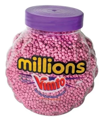 Millions Vimto Flavour Full Sweets Jar 2.27kg • £28.99