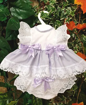 Dream 0-5 Years Baby Summer Bows Top And  Knickers Set 6 Colours Or Reborn Dolls • £16.99